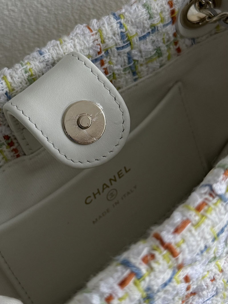 シャネル 新作バッグ H品 CHANEL クラシック チェーンクラッチ コットン & ウール ツイード AP4423 B19061 NAAUO - 画像 (6)