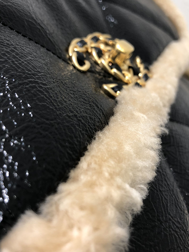 シャネル 新作バッグ H品 CHANEL チェーンショルダーバッグ 19 マキシ フラップ ココマーク ツイード 2520183 シャネル チェーンクラッチ 定価 - 画像 (7)