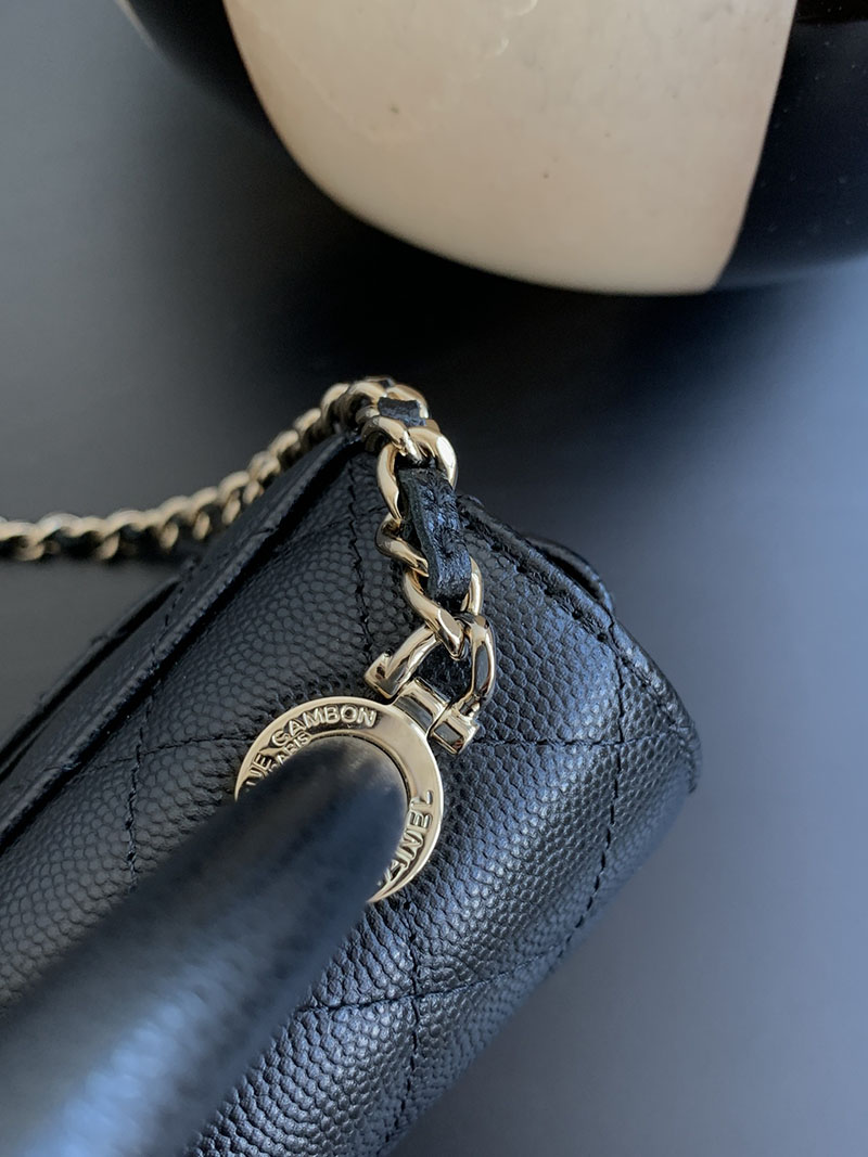シャネル 新作バッグ H品 CHANEL チェーン クラッチ バッグ ショルダーバッグ クラッチバッグ ココマーク AP4244 BO5061 96305 - 画像 (6)