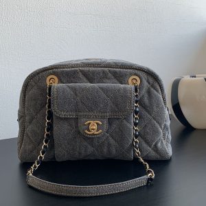 シャネル デニム トートバッグ