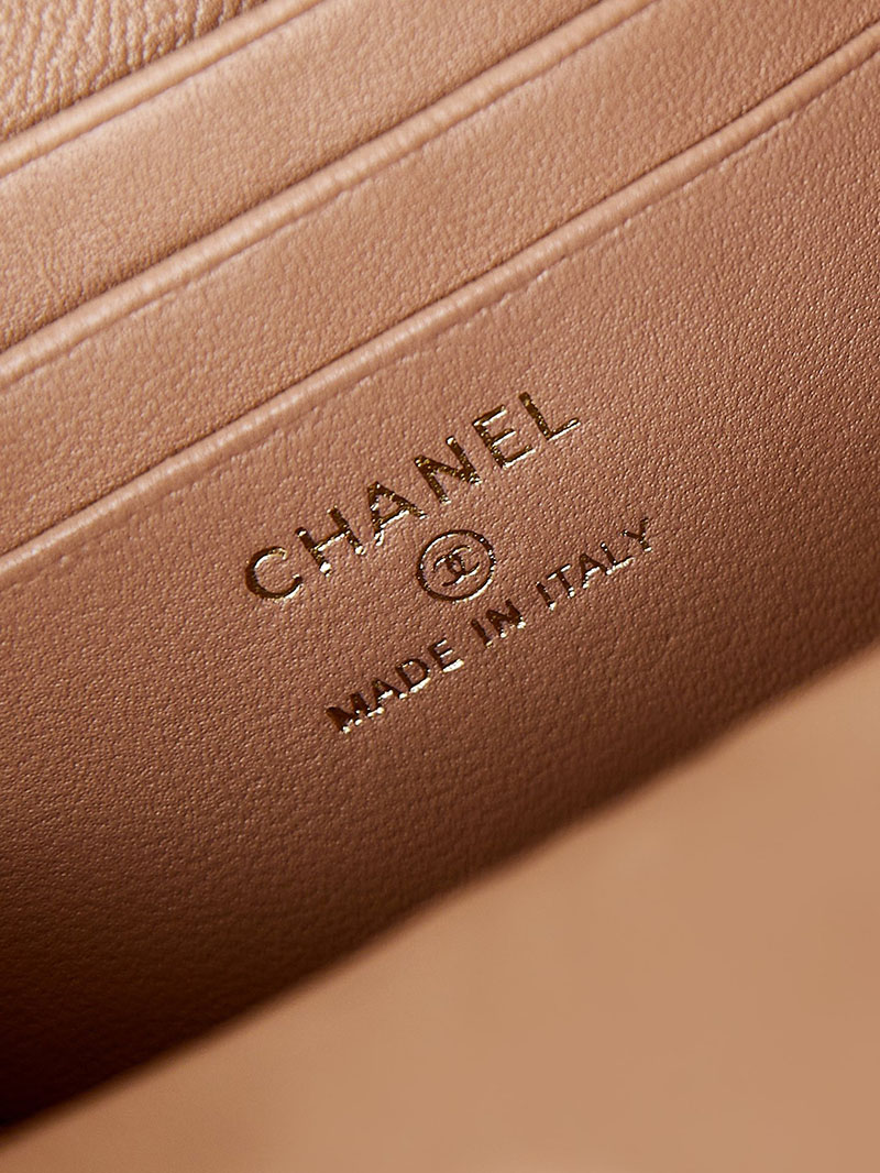 シャネル 新作バッグ 超N品 CHANEL バニティ チェーンショルダーバッグ マトラッセ ラムスキン モカベージュ AP4168 B17675 NZG77 - 画像 (2)