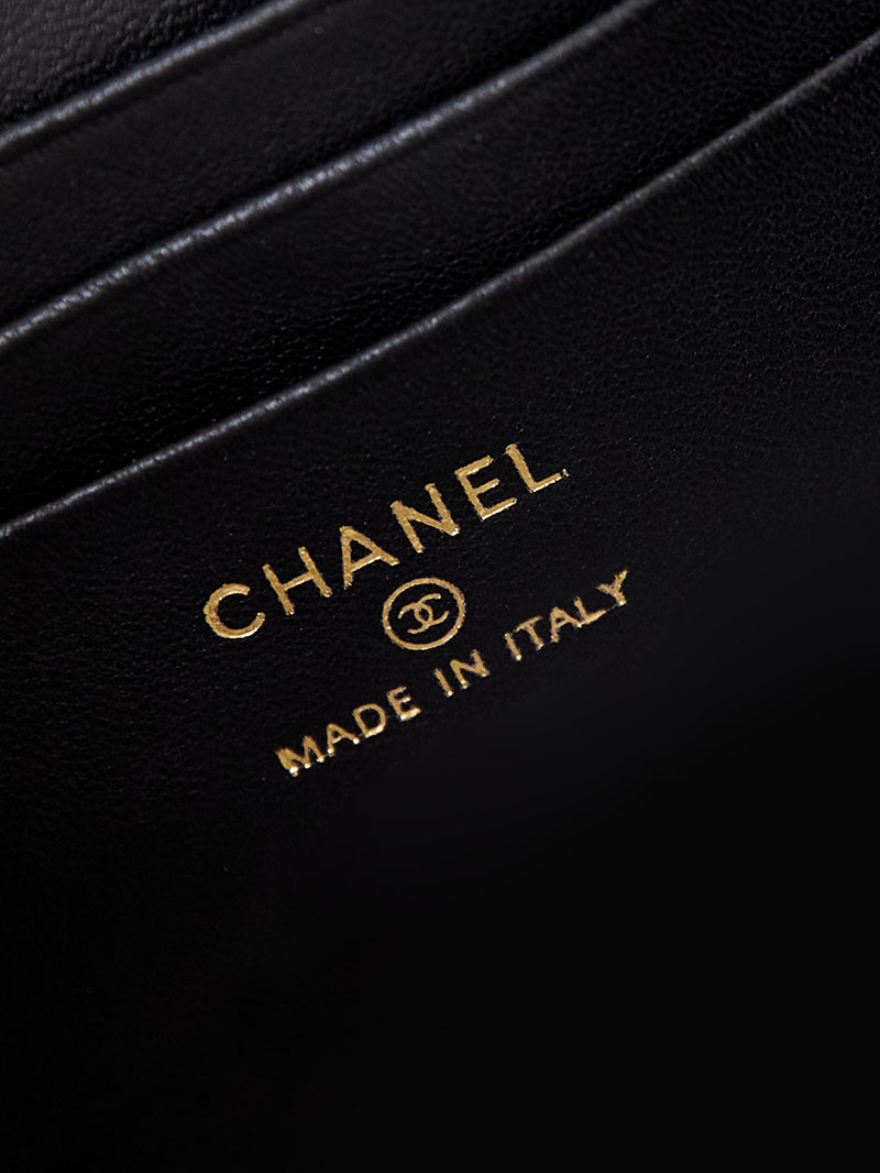 シャネル 新作バッグ 超N品 CHANEL バニティ チェーンショルダーバッグ マトラッセ ラムスキン ブラック AP4168 B17675 94305 - 画像 (2)
