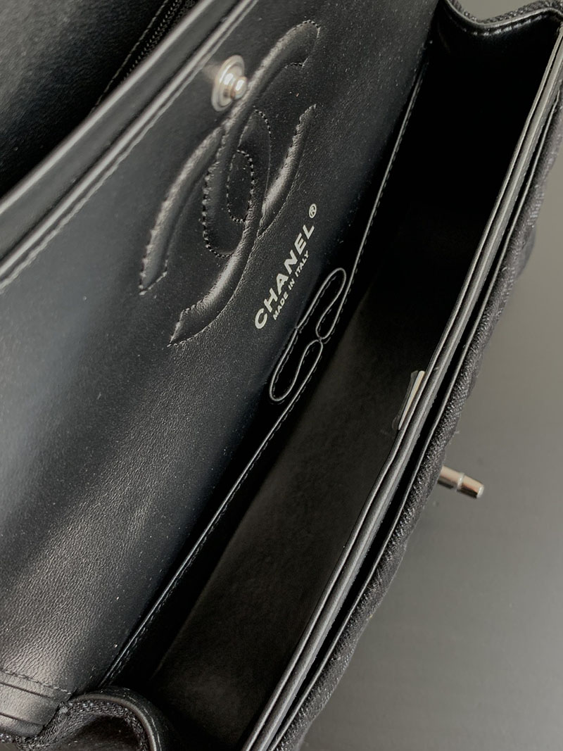 シャネル 新作バッグ H品 CHANEL マトラッセ 25 CC ココプリント キャンバス シングル フラップ デニム A01112 B18200 NZL83 - 画像 (6)