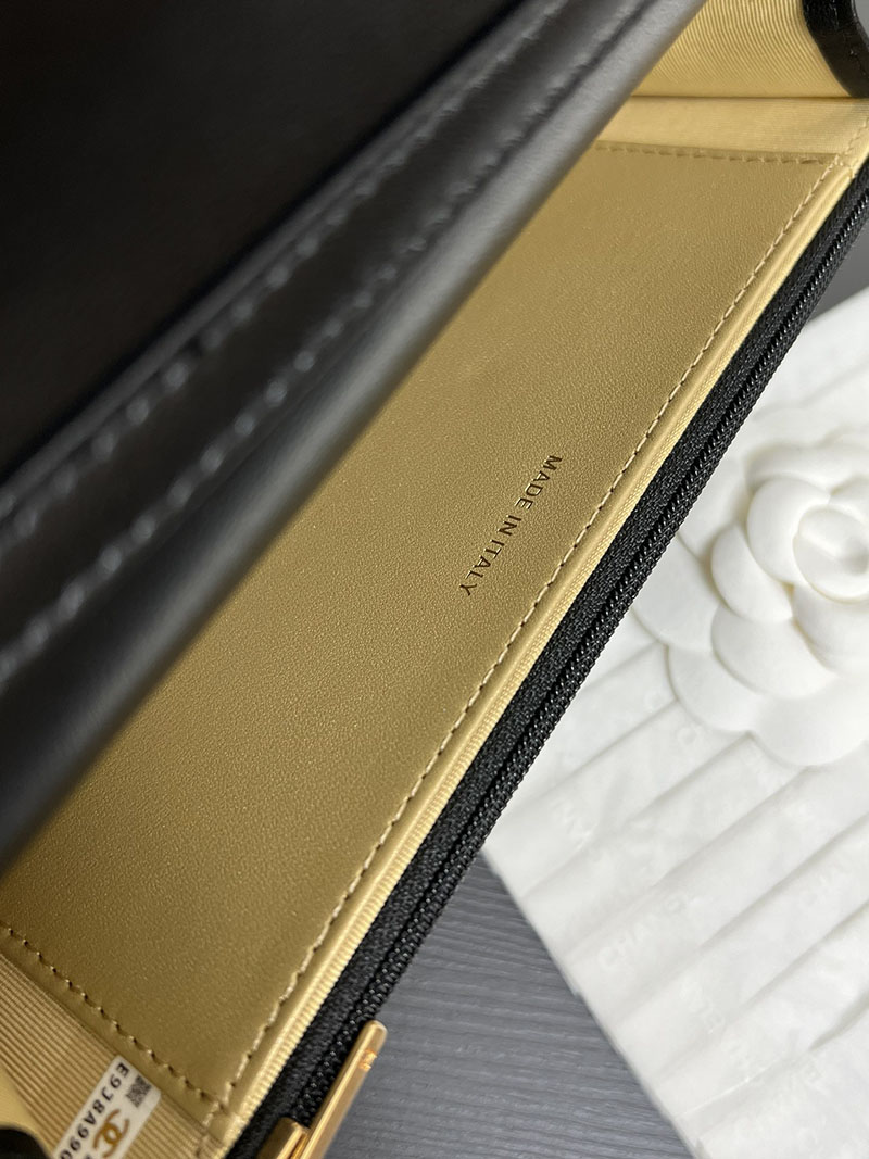 シャネル 新作バッグ 超N品 CHANEL 24A チェーンウォレット ブラック バッグ ブラック AP3938 B16915 94305 - 画像 (2)