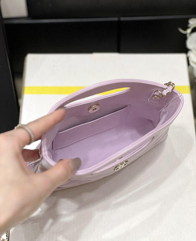 シャネル 新作バッグ H品 CHANEL 24S CHANEL31 ミニショッピングバッグ 横長 ピンク AS4133 2520289 シャネル 31 バッグ ミニ - 画像 (5)