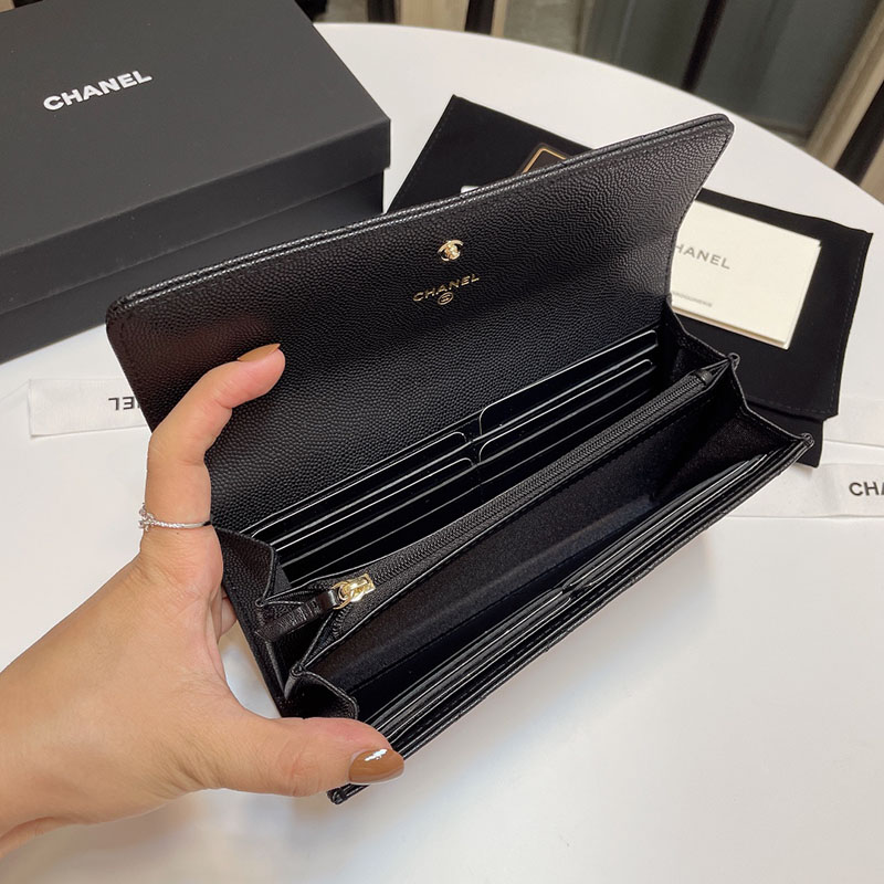 シャネルで人気の財布 CHANEL ロング フラップ ウォレット 長財布 BIG CCマーク ラインストーン AP2740 B08043 94305 - 画像 (3)