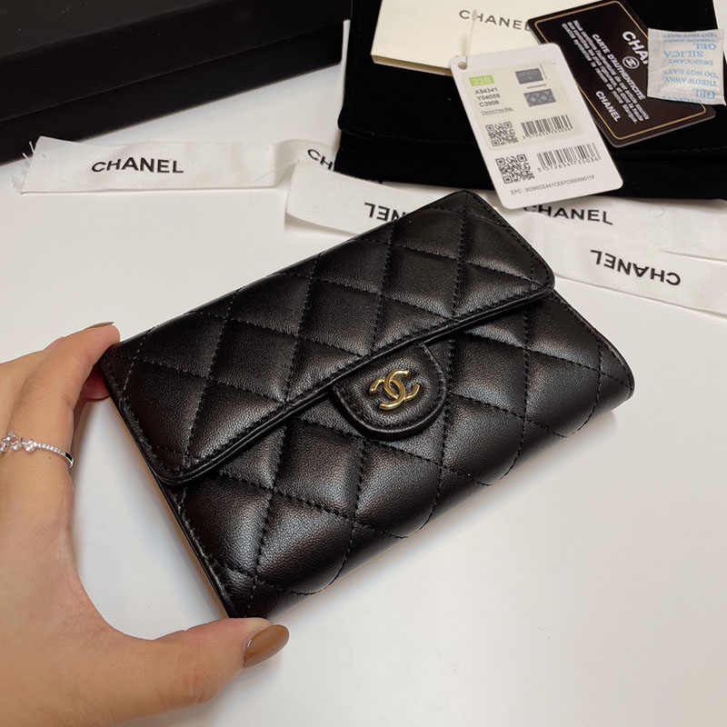 シャネルで人気の財布 CHANEL レディース MATELASSE マトラッセ ミディアム ココマーク メタルロゴ AP0232 Y01864 C3906 - 画像 (7)