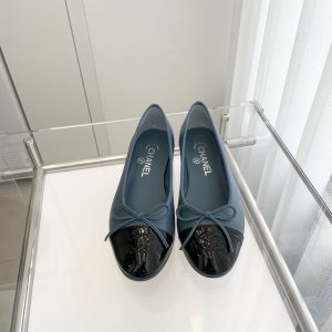 シャネル風 バレエシューズ