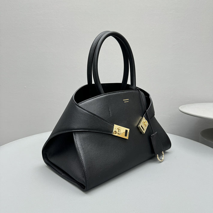 FERRAGAMO 新作バッグ フェラガモ バッグ アウトレット Hug ハンドバッグ(S) 215608 766758 Ferragamo バッグ アウトレット - 画像 (9)