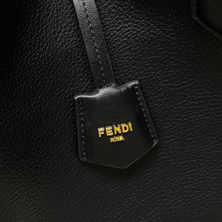 最高級フェンディスーパーコピー フェンディバッグコピー Fendi Origami ミディアム ブラックレザー 変形バッグ 8BH414APZAF0KUR - 画像 (6)