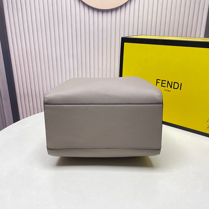 最高級フェンディスーパーコピー フェンディバッグコピー Fendi Origami ミディアム コルダグレー レザー 変形バッグ 8BH414APZAF11WS - 画像 (5)