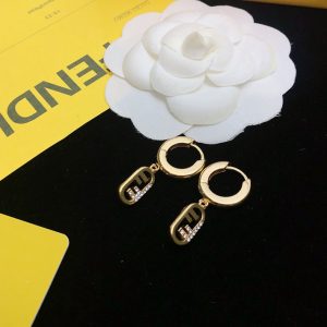 フェンディ フープピアス