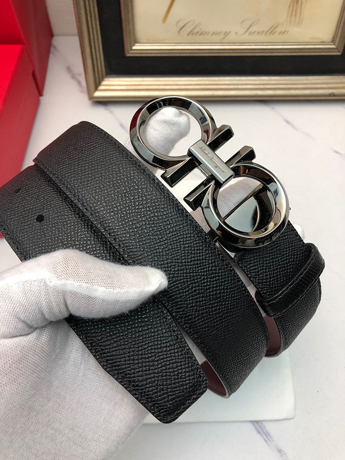最高級フェラガモスーパーコピー フェラガモベルトコピー Salvatore Ferragamo リバーシブル レザー 本革 2520646 Ferragamo ベルト アウトレット - 画像 (7)