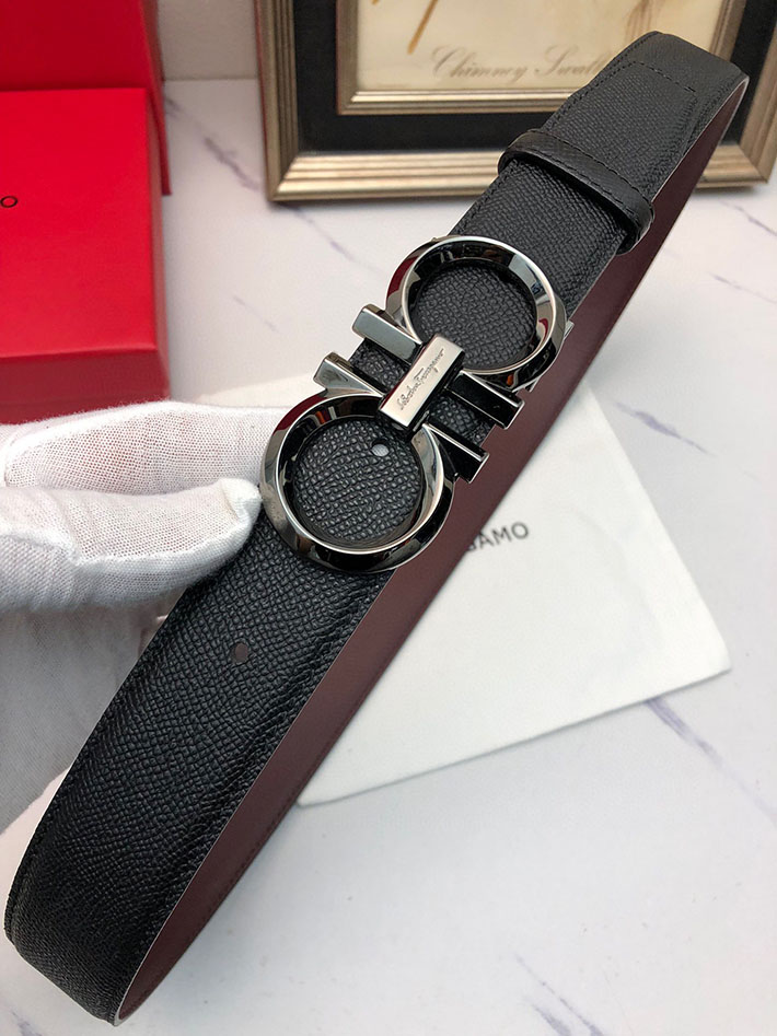 最高級フェラガモスーパーコピー フェラガモベルトコピー Salvatore Ferragamo リバーシブル レザー 本革 2520646 Ferragamo ベルト アウトレット - 画像 (6)