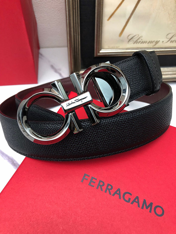 最高級フェラガモスーパーコピー フェラガモベルトコピー Salvatore Ferragamo リバーシブル レザー 本革 2520646 Ferragamo ベルト アウトレット - 画像 (5)