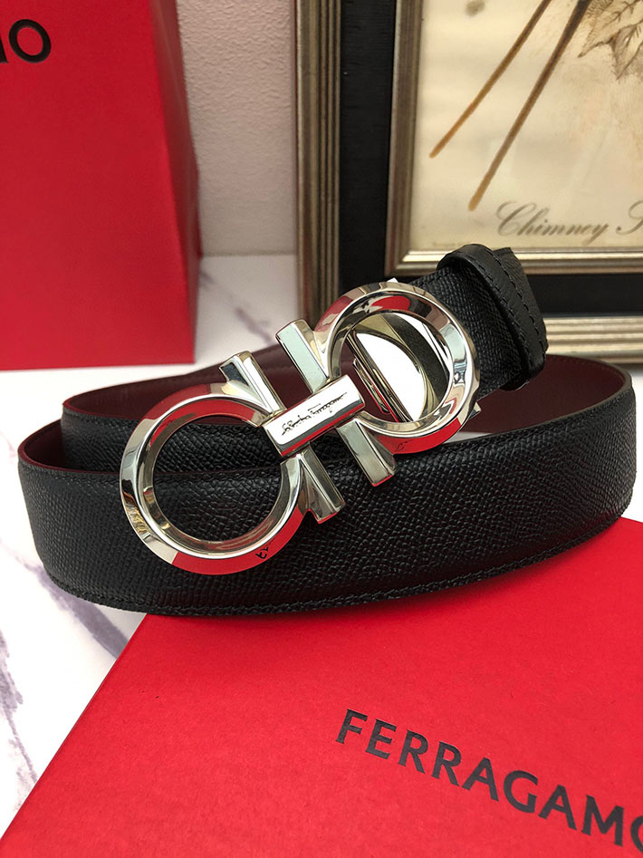 最高級フェラガモスーパーコピー フェラガモベルトコピー Salvatore Ferragamo リバーシブル レザー 本革 2520648 革ベルト メンズ 人気 - 画像 (6)