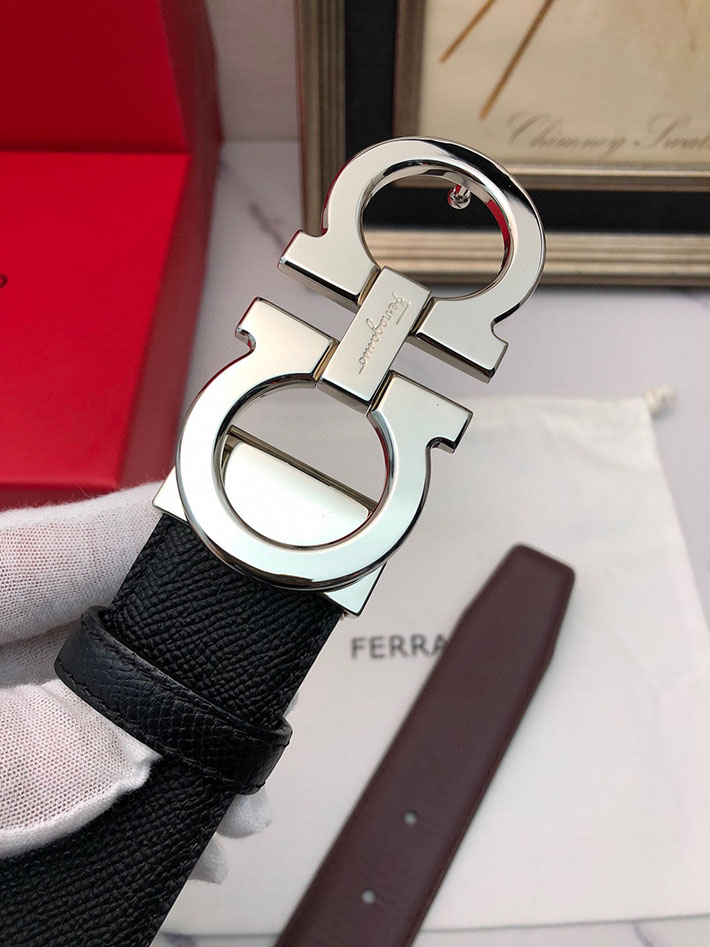 最高級フェラガモスーパーコピー フェラガモベルトコピー Salvatore Ferragamo リバーシブル レザー 本革 2520650 革ベルト 日本製 ブランド - 画像 (3)