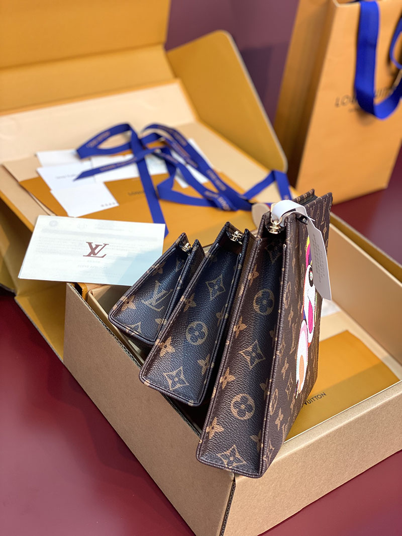 最高級ルイヴィトンスーパーコピー ルイヴィトンバッグコピー クラッチ モノグラム LV × TM トリオ・ポッシュ・トワレ M13746 - 画像 (7)