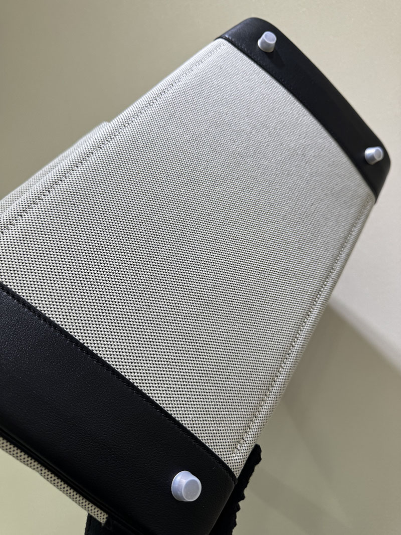 エルメス HERMES バーキン 35cm カーゴ エクリュ×クロ トワルゴエラン×スイフト シルバー金具 2520782 バーキン35 メンズ - 画像 (4)