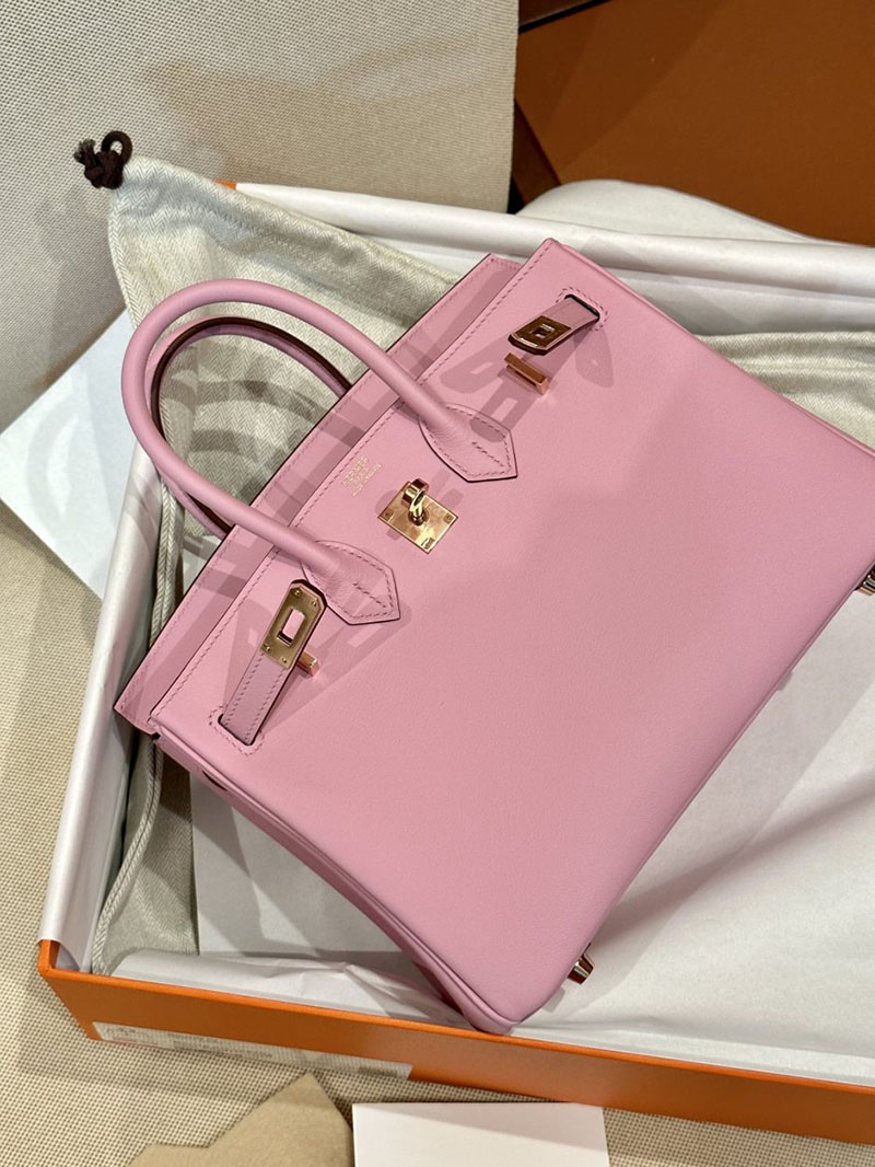 エルメス アウトレット 店舗 HERMES バーキン25 モーヴシルベストル スイフト ゴールド金具 2520843 ハンドバッグ バーキン - 画像 (5)