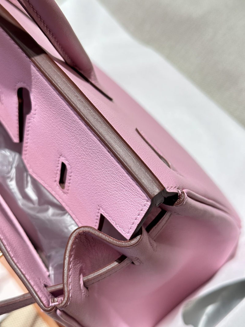 エルメス アウトレット 店舗 HERMES バーキン25 モーヴシルベストル スイフト ゴールド金具 2520843 ハンドバッグ バーキン - 画像 (12)