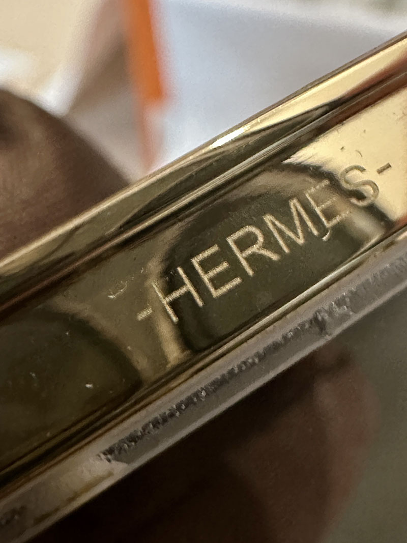 エルメス アウトレット 店舗 HERMES コンスタンス3 ミニ トゥルティールグレー クロコダイル アリゲーターマット ゴールド金具 2520846 コンスタンス クロコ 定価 - 画像 (10)