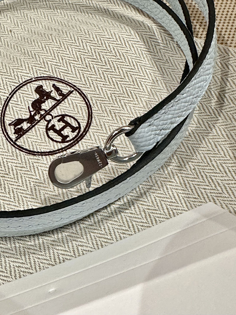 エルメス アウトレット 店舗 HERMES ケリーミニ2 外縫い ブルーブリュム ヴォーエプソン シルバー金具 2520850 ミニケリー ミニケリー2 - 画像 (8)