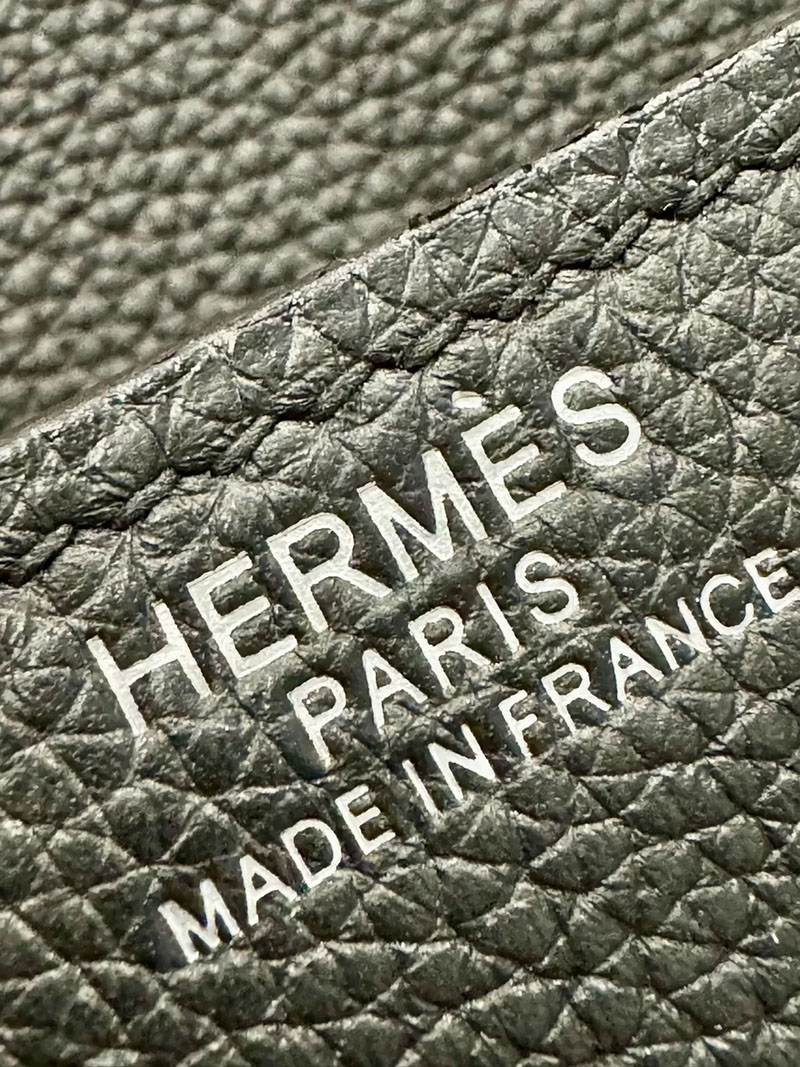 エルメス アウトレット 店舗 HERMES バーキン35 黒 ブラック トゴ シルバー金具 2520862 エルメスバーキン35 定価 - 画像 (4)