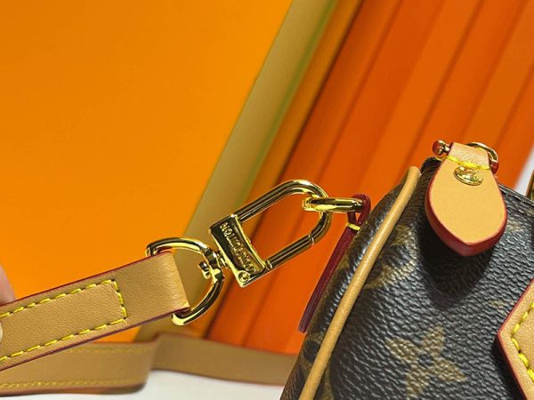 ルイヴィトン モノグラム ナノ スピーディ ブラウン M81085 ボストンバッグ バッグレディース lv301001 N品 ルイヴィトン アウトレット 店舗 - 画像 (6)