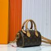 ルイヴィトン モノグラム ナノ スピーディ ブラウン M81085 ボストンバッグ バッグレディース lv301001 N品 ルイヴィトン アウトレット 店舗 - 画像 (3)