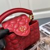 ルイヴィトン カプシーヌ EW MINI 2WAY ショルダーバッグ ハンドバッグ レッド lv301003 N品 ルイヴィトン カプシーヌミニ - 画像 (6)