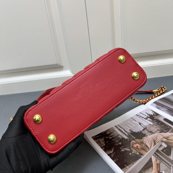 ルイヴィトン カプシーヌ EW MINI 2WAY ショルダーバッグ ハンドバッグ レッド lv301003 N品 ルイヴィトン カプシーヌミニ - 画像 (5)