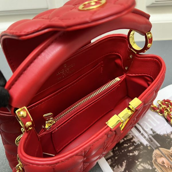 ルイヴィトン カプシーヌ EW MINI 2WAY ショルダーバッグ ハンドバッグ レッド lv301003 N品 ルイヴィトン カプシーヌミニ - 画像 (3)