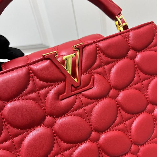 ルイヴィトン カプシーヌ MM レディース レッド ハンドバッグ lv301004 N品 カプシーヌmm ヴィトン - 画像 (6)