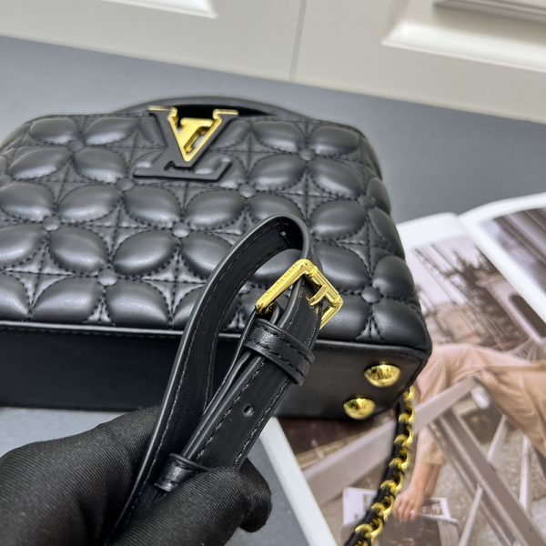 ルイヴィトン カプシーヌ EW MINI 2WAY ショルダーバッグ ハンドバッグ ブラック lv301007 N品 ルイヴィトン カプシーヌミニ - 画像 (2)