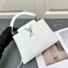 ルイヴィトン カプシーヌ BB ホワイト M85920 トリヨンレザー lv301011 N品 ルイヴィトン カプシーヌbb - 画像 (9)