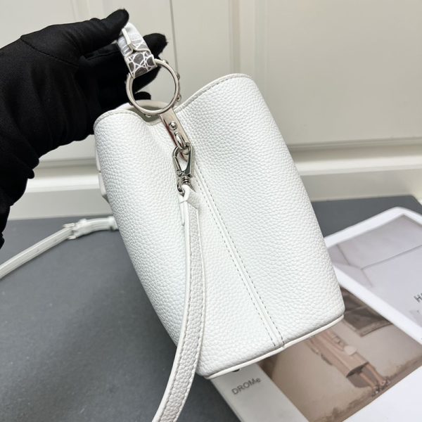 ルイヴィトン カプシーヌ BB ホワイト M85920 トリヨンレザー lv301011 N品 ルイヴィトン カプシーヌbb - 画像 (8)