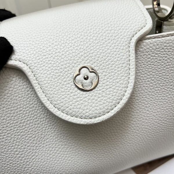 ルイヴィトン カプシーヌ BB ホワイト M85920 トリヨンレザー lv301011 N品 ルイヴィトン カプシーヌbb - 画像 (6)