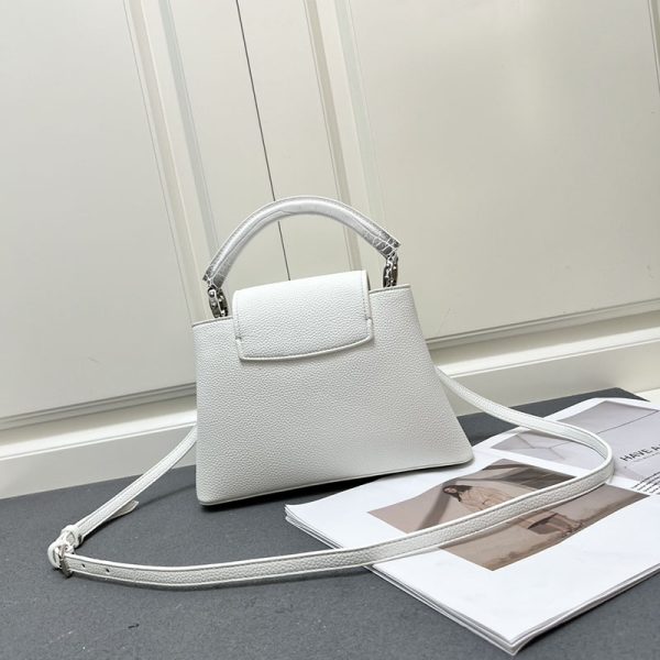 ルイヴィトン カプシーヌ BB ホワイト M85920 トリヨンレザー lv301011 N品 ルイヴィトン カプシーヌbb - 画像 (5)