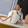ルイヴィトン LV Ski スピーディ･バンドリエール 25 ホワイト/ブラック M23468 牛革 lv301016 N品 スピーディ バンドリエール 25 新作 - 画像 (9)