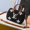 ルイヴィトン LV Ski スピーディ･バンドリエール 25 ホワイト/ブラック M23468 牛革 lv301017 N品 スピーディバンドリエール25 口コミ - 画像 (8)