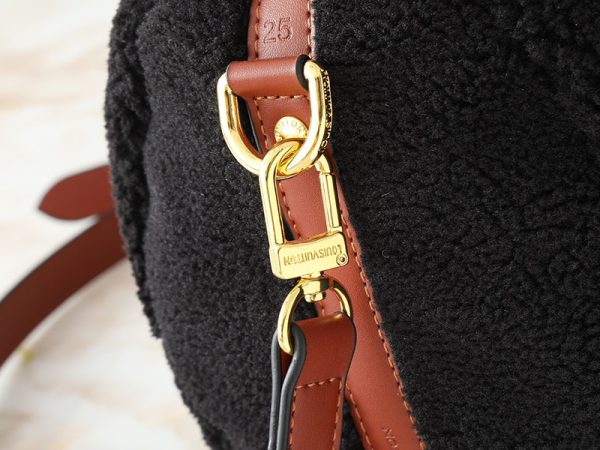 ルイヴィトン LV Ski スピーディ･バンドリエール 25 ホワイト/ブラック M23468 牛革 lv301017 N品 スピーディバンドリエール25 口コミ - 画像 (4)