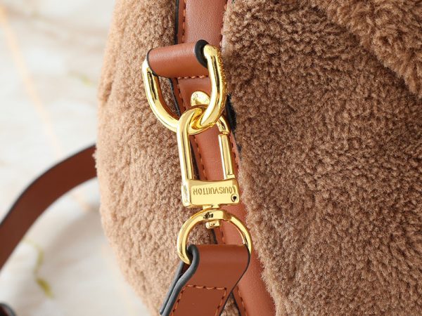 ルイヴィトン LV Ski スピーディ･バンドリエール 25 ブラウン/ブラック M23468 牛革 lv301018 N品 スピーディバンドリエール25 口コミ - 画像 (4)