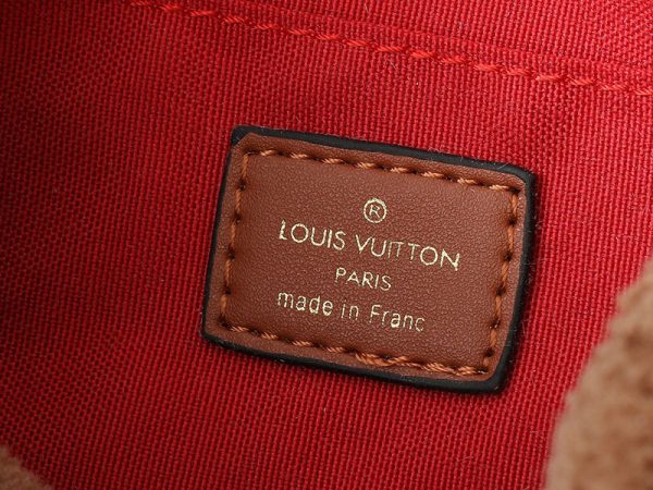 ルイヴィトン LV Ski スピーディ･バンドリエール 25 ブラウン/ブラック M23468 牛革 lv301018 N品 スピーディバンドリエール25 口コミ - 画像 (3)