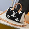 ルイヴィトン LV Ski スピーディ･バンドリエール 25 ホワイト/ブラック M23468 牛革 lv301019 N品 ルイヴィトンスピーディ25人気 - 画像 (8)