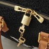 ルイヴィトン LV Ski スピーディ･バンドリエール 25 ホワイト/ブラック M23468 牛革 lv301019 N品 ルイヴィトンスピーディ25人気 - 画像 (5)