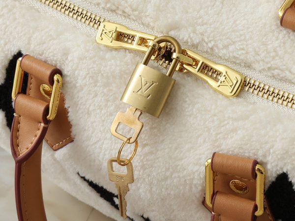 ルイヴィトン LV Ski スピーディ･バンドリエール 25 ホワイト/ブラック M23468 牛革 lv301020 N品 スピーディ バンドリエール 25 値上げ - 画像 (5)