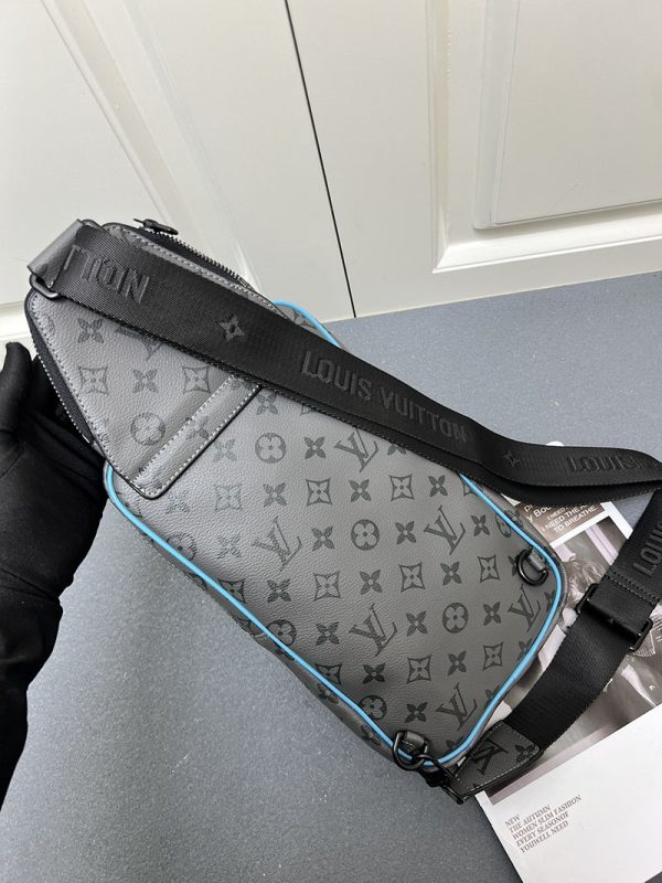 ルイヴィトン モノグラム バッグ アヴェニュースリングバッグ N45303 グレーxブルー lv301021 N品 ルイヴィトンアヴェニュースリングバッグ - 画像 (9)