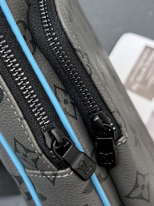ルイヴィトン モノグラム バッグ アヴェニュースリングバッグ N45303 グレーxブルー lv301021 N品 ルイヴィトンアヴェニュースリングバッグ - 画像 (7)