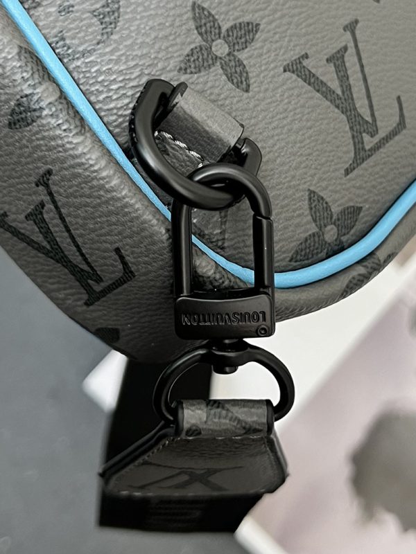 ルイヴィトン モノグラム バッグ アヴェニュースリングバッグ N45303 グレーxブルー lv301021 N品 ルイヴィトンアヴェニュースリングバッグ - 画像 (4)